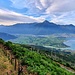 L'Alto lago visto da S.Bartolomeo