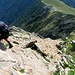 Discesa sul canale detritico