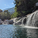 Rückblick zum Wasserfall.