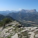 Schöne Landschaft am Ostgrat