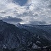 Umwölkte Berge über dem Grimselpass