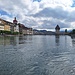 Luzern: noch mit Bewölkung