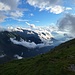 Abendstimmung bei der Capanna Gesero