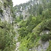 Kramerrunse<br />Links in der Flanke verläuft der Steig