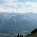 Wettersteingebirge mit Jubiläumsgrat und Waxensteinkamm<br />Die Zugspitze ist in Wolken gehüllt