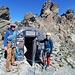 Le bivacco du sommet. 2 places - "mais Craveri à Peuterey est encore plus petit" dixit Mathias !