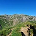 Vista dal passo dell'Avaro in direzione E 