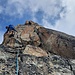1ère longueur teigneuse en 6b...ou plutôt A0 !