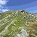 Blick in Aufstiegsrichtung zum Sas Piz