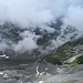 Nicht viel Aussicht runter ins Val d'Err.