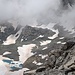 Das Seelein auf 2967 m ü. M. ist noch nicht ganz aufgetaut.