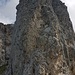 Der schöne Turm in der 14.Seillänge mit III+ bewertet.