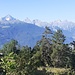 Panorama salendo a Praperiaz, sguardo verso la Grivola.