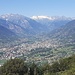 Vasto panorama salendo sopra gli alpeggi di Morgonaz. 