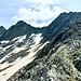 Vista della cresta dalla bocchetta 2713