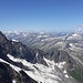 Der Blick geht in die östlichen Zillertaler Alpen.