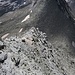 Auf dem Mingalunhorn, Rückblick zum vorherigen Gipfel Grauhorn