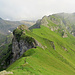 Blick zum nächsten Gipfelziel.