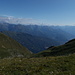 verso la val d'Albano e il pian di Spagna con la Valtellina sullo sfondo