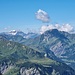 Blick über die Alp Valtnov zum Foostock 
