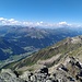 Schildflue-Gipfel: Blick auf Klosters und Davos ..