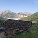 Stillleben bei der Plumsjochhütte.