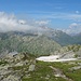 Blick nach Osten zum Furkapass, der Galenstock ist gerade in den Wolken.