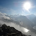 Blick vom Sidelhorn auf die östlichen Berner Alpen.