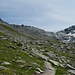...der Cabane de Tracuit entgegen.