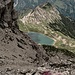 Am Ostrücken zum See hinab - sehr schöne Farbe