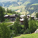 Vista sul villaggio di Mascognaz.