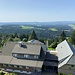 Blick über den Berggasthof Brend. Die Alpen sind heute nicht zu sehen.<br /><br />