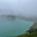 Kurz vor dem Ziel, der Nebel begleitet mich immer noch. 