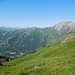 Aufstieg zum Figerhorn,<br />Blick nach Westen