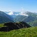Aufstieg zum Figerhorn.<br />Blick nach Südwesten ins Kalser Tal