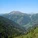 Blick vom Aufstiegsweg ins Kalser Tal