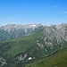 Aufstieg zum Bösen Weibl<br />Blick nach Nordwesten