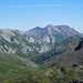 Aufstieg zum Bösen Weibl,<br />Blick nach Nordosten