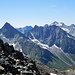 Böses Weibl (3119 m),<br />Blick nach Süden zum Hochschober