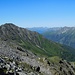 Aufstieg zum Bösen Weibl,<br />Blick nach Südwesten zur Schönleitenspitze