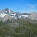 Aufstieg zum Bösen Weibl,<br />Im Norden der alles überragende Goßglockner