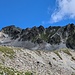 Beim Aufstieg mit Blick zum Piz dals Vadrettins.