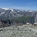 Panorama Tracuithütte: Zinalrothorn, Dent Blanche, Grand Cornier, Mont Blanc...