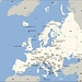 Karte von allen Landeshöhepunkten in Europa.<br /><br />Der Galdhøppigen war mein erster Europäischer Landeshöhepunkt, mal schauen auf wie vielen ich noch stehen werde... :-)
