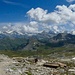 herrlicher Weitblick von der Hütte gen Süden 