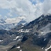 Dent Blanche in den Wolken...