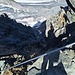 Glocknerscharte (3755 m),<br />Tiefblick in die Pallavicinirinne.