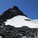 Aufstieg von der Adlersruhe zum Großglockner. Hier kann man deutlich die Spur zum Glocknerleitl und das Sattele sehen. 