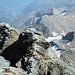 Im Abstieg vom Großglockner zur Glocknerscharte