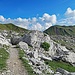 auf dem Weg zur Carschinahütte